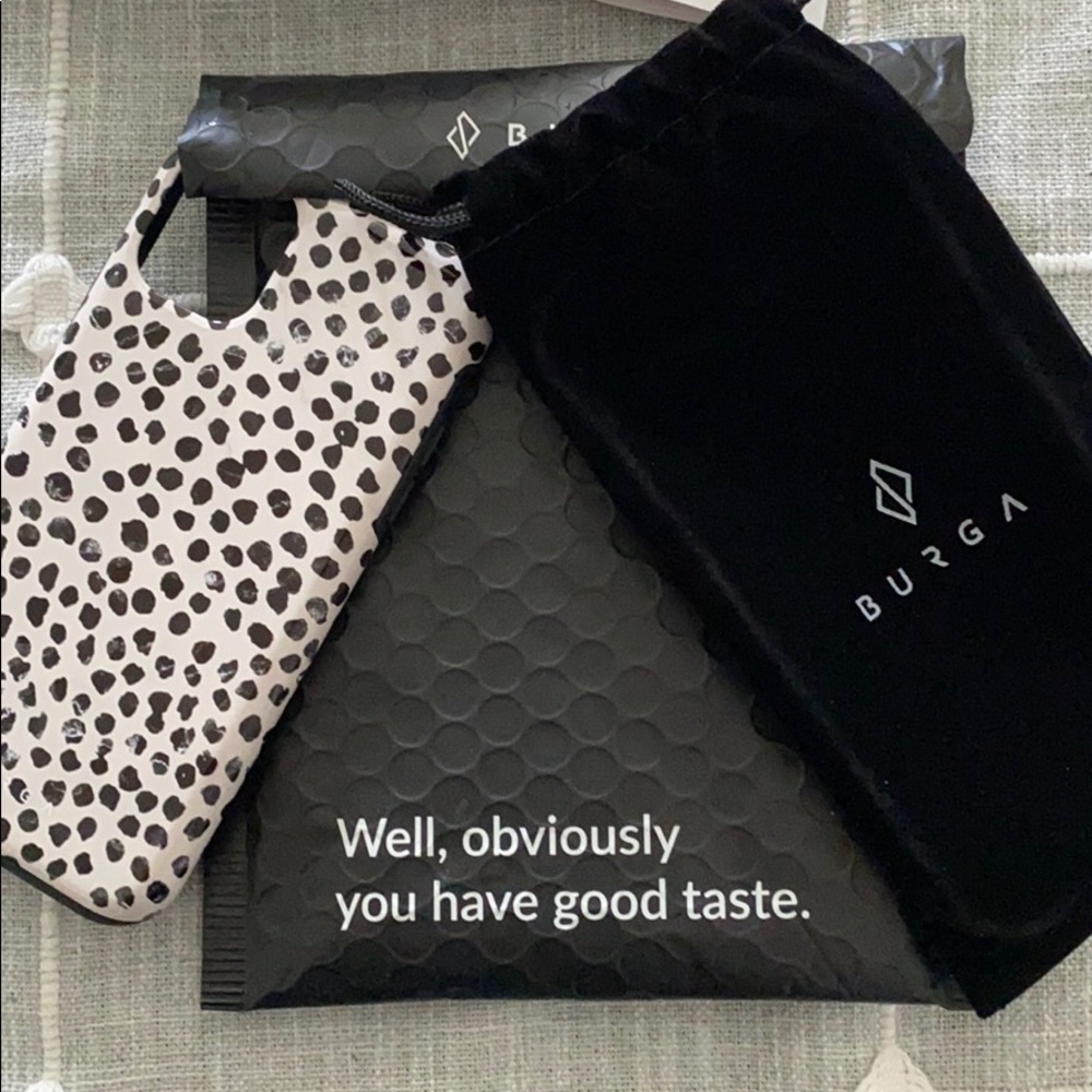 Burga Almond Latte phone case